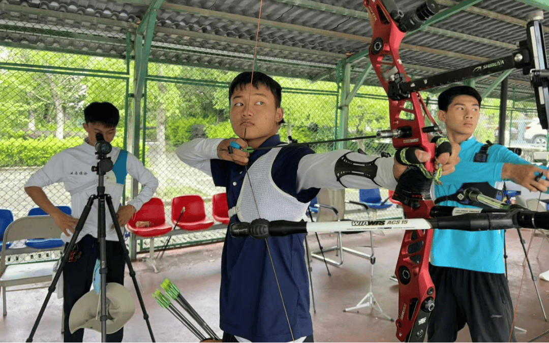关于射箭选手精准发力，实力尽显的信息