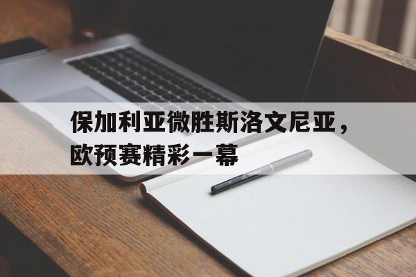 关于保加利亚微胜斯洛文尼亚，欧预赛精彩一幕的信息