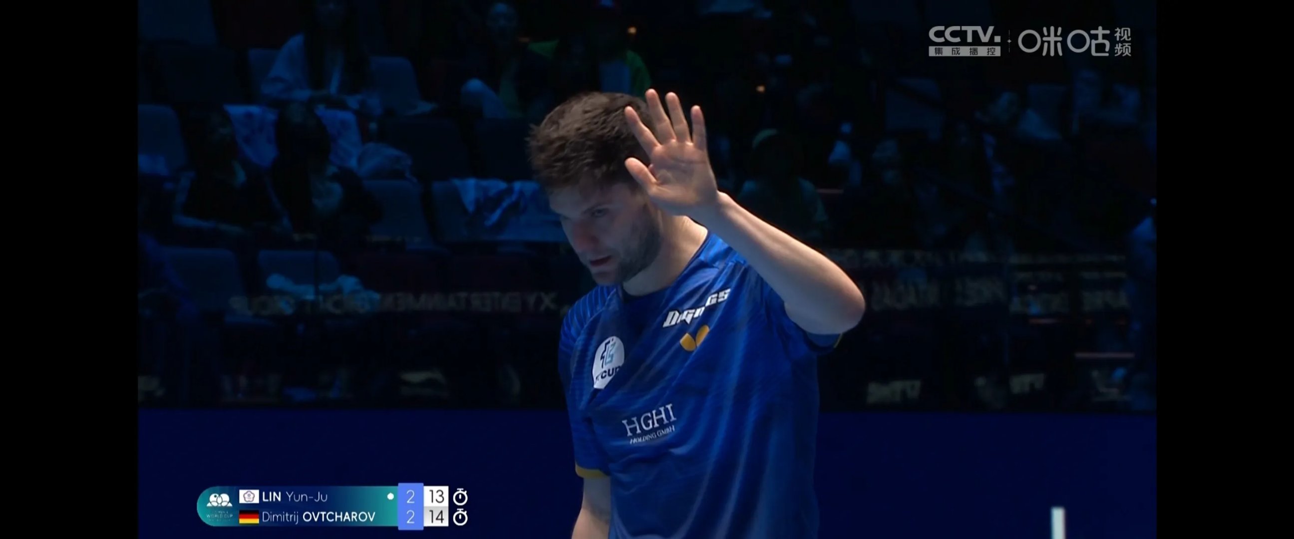 包含法国乒乓球队力克德国乒乓球队，奥恰洛夫绝境逆转的词条