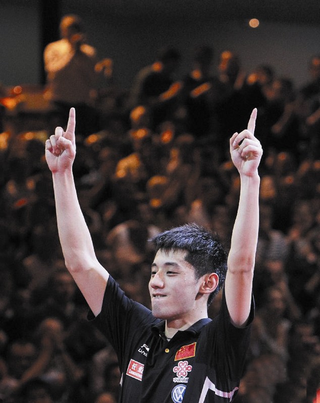 奥地利乒乓球队轻取法国乒乓球队，张继科绝境逆转的简单介绍